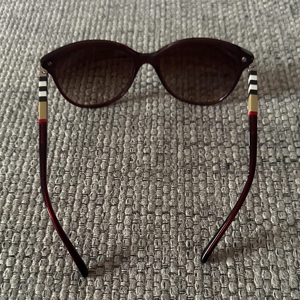 Burberry Dark Brown Sunglasses - Picture 3 of 5